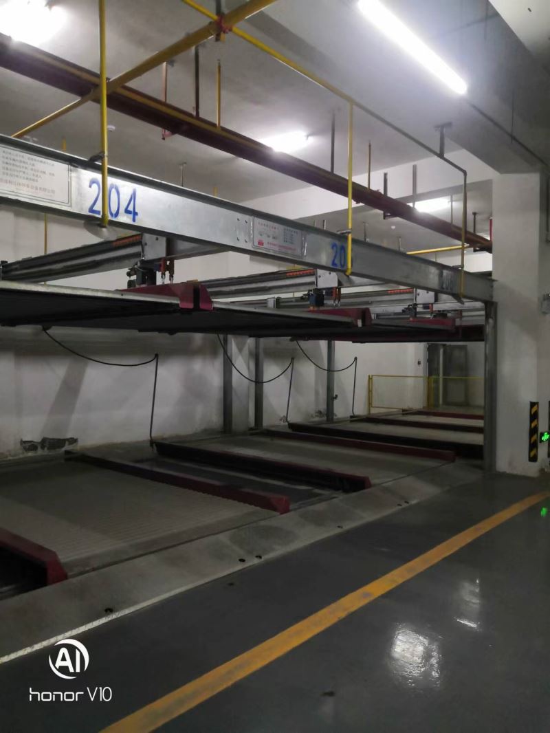 武汉地下室机械车库案例